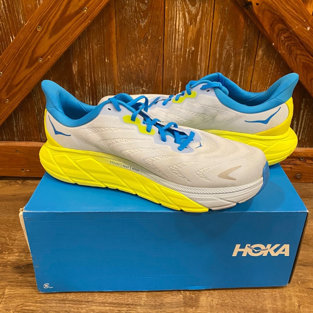 Men's Hoka Arahi 6 Stability Running Shoe - Picture 5 of 9